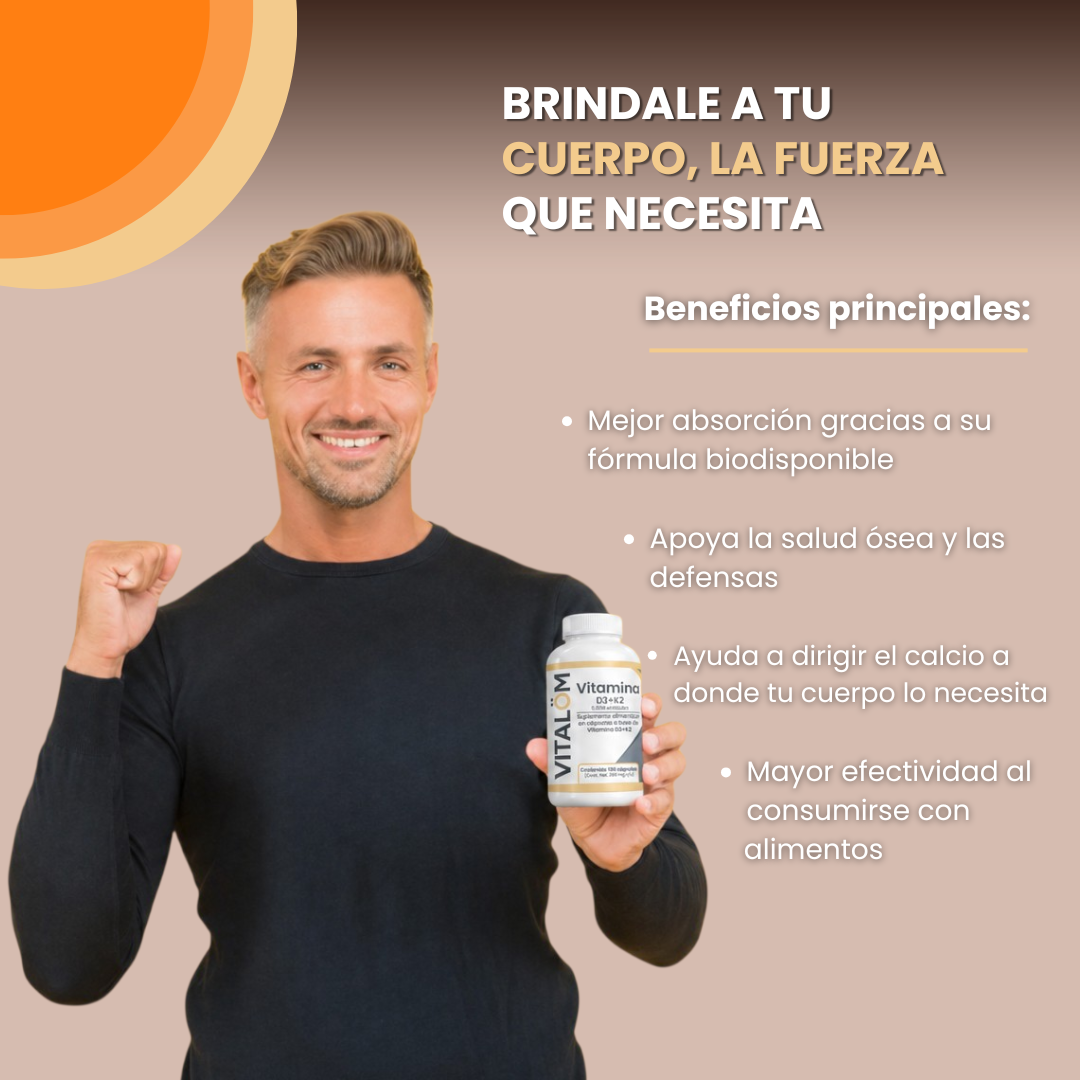 Duo punch Vitamina D3 + K2
