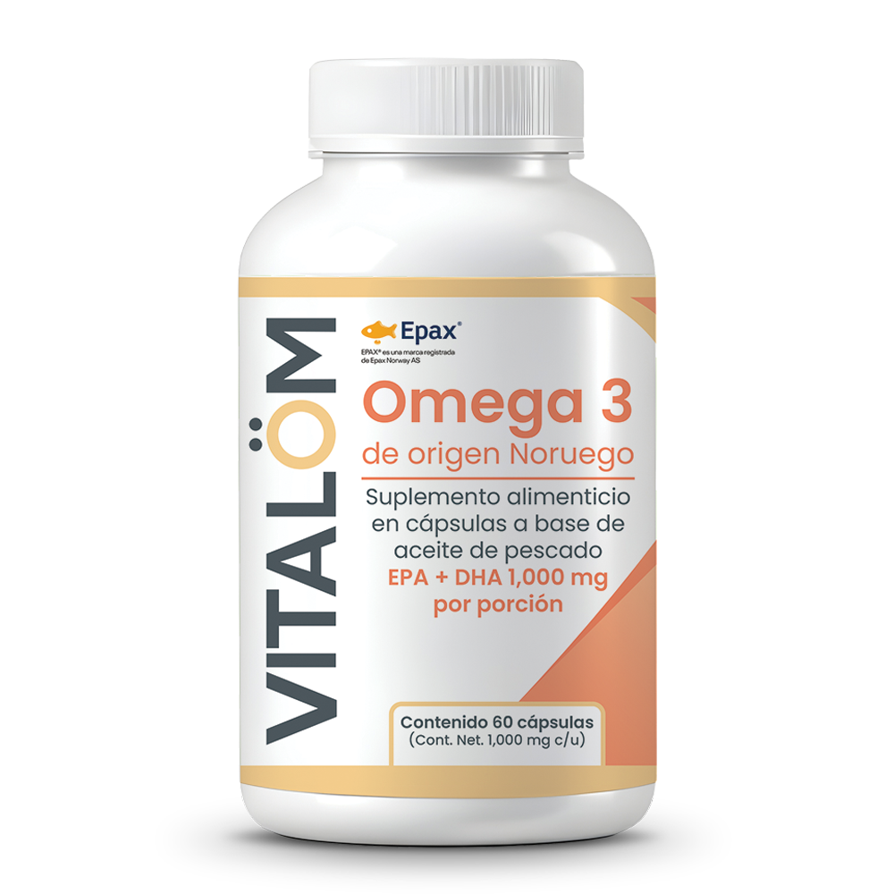 Omega 3 de Origen Noruego (60 cápsulas)